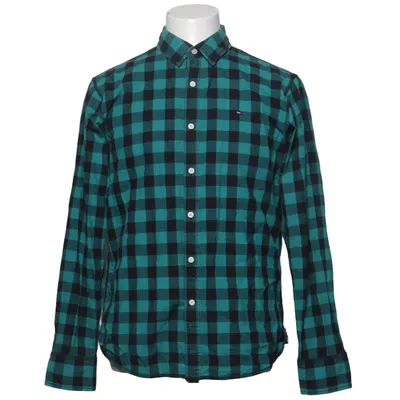 Chemise (Vert, Noir) de Tommy Hilfiger Denim Coton
