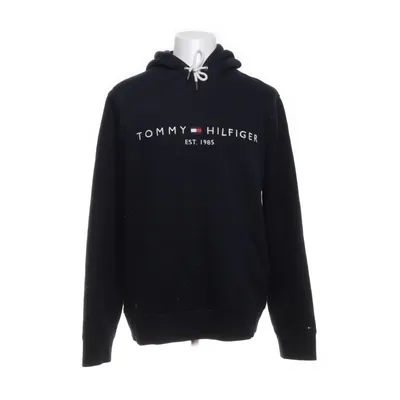Huvtröja (Blå) från Tommy Hilfiger Bomull, Polyester