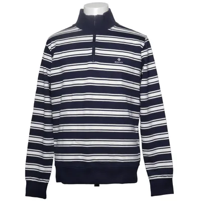 Tröja (Blå, Vit) från GANT Bomull, Polyester