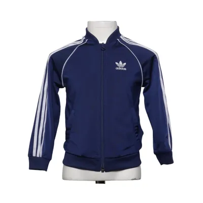 Trainingsjack (Blauw, Wit) van Adidas Gerecycled polyester