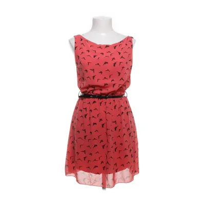 Kleid (Pink, Schwarz) Elasthan, Polyester