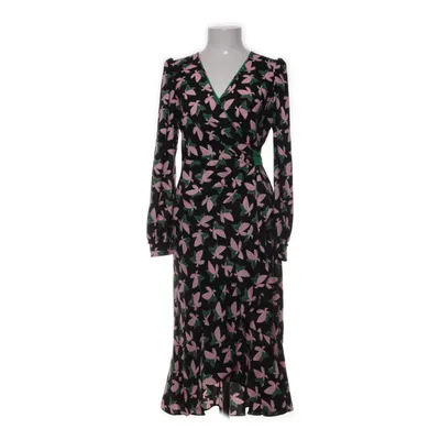 Slå-om-kjole (Sort, Pink, Grøn) fra Diane von Furstenberg