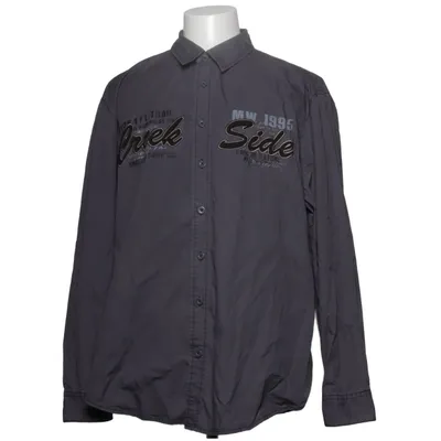 Shirt (Grijs) van Man's World Katoen