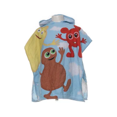 Badcape (Blå, Flerfärgad) från Babblarna Bomull