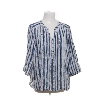 Lange mouwen shirt (Blauw, Wit) van Cecil Viscose