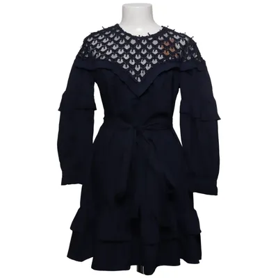 Jurk (Blauw) van Kosmika Elastaan, Polyester, Viscose