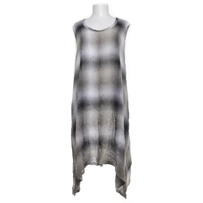 Maxi dress (Gray, Multicolored) from Ralston Linen, Nylon