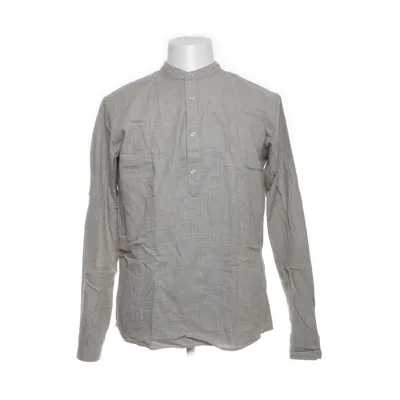 Henley shirt (Groen) van Smog Katoen