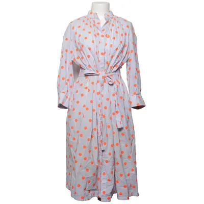 Robe (Bleu, Blanc, Orange) de Bagutta Coton, Polyester