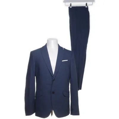 Kostym (Blå) från Zara Man Polyester, Viskos