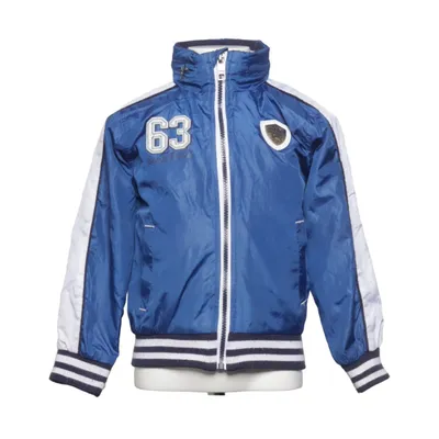 Bomber jacket (Blue, White) from Earthbound Elastane, Polyester