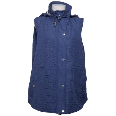 Gilet d'extérieur (Bleu) de Mian Coton, Polyester