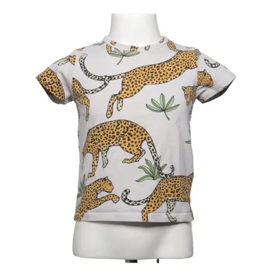 T-shirt (Hvid, Gul, Grøn) fra The Striped Cat Elastan, Økologisk bomuld