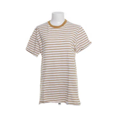 T-shirt (Hvid, Brun) fra Norse Projects Bomuld