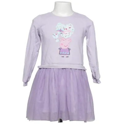 Kjole (Lilla, Flerfarvet) fra Peppa Pig Bomuld, Genanvendt polyester