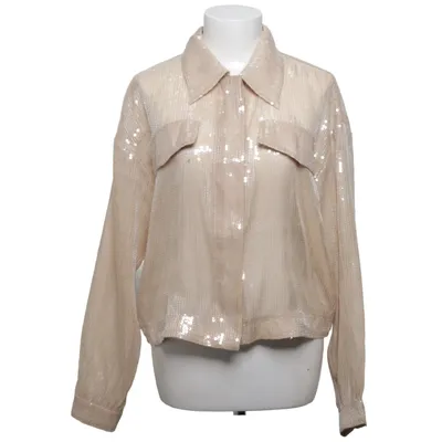 Overshirt (Beige, Zilver) van Copenhagen Muse Katoen, Polyester
