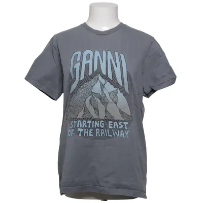 T-shirt (Grå) fra Ganni Økologisk bomuld