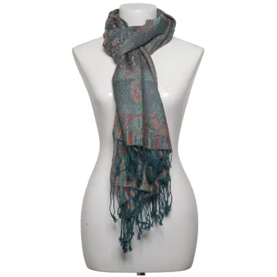 Sjaal (Blauw, Meerkleurig) van Pashmina