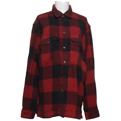 Overshirt (Red, Black) from Fjällräven Acrylic, Polyester, Wool
