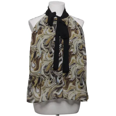 Tank Top (Beige, Brown, White) from Samdan Cotton, Polyester