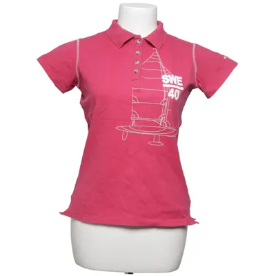 Poloshirt (Rood) van Pelle P Katoen, Elastaan