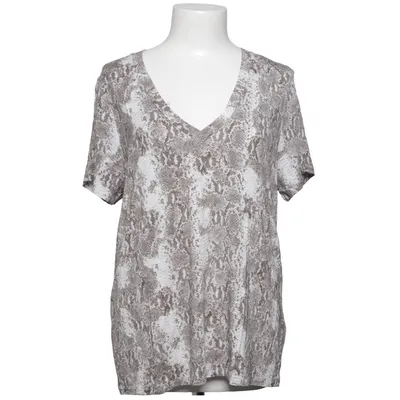 T-shirt (Gray, White) from Notes du Nord Elastane, Modal