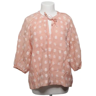 Bluse (Pink, Hvid) fra Second Female Bomuld, Polyamid, Polyester