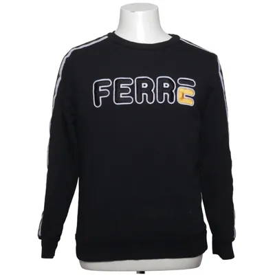 Sweatshirt (Zwart, Wit, Oranje) van Ferré Katoen