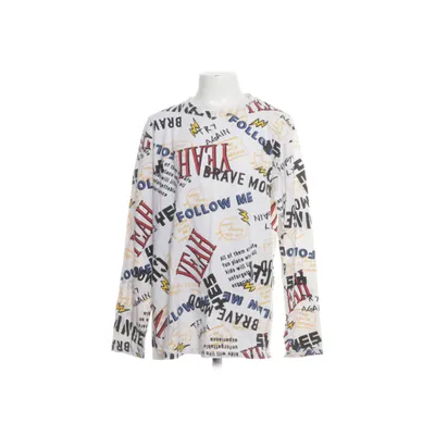 Langærmet t-shirt (Hvid, Flerfarvet) fra Zara Kids Bomuld, Elastan