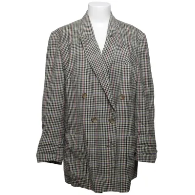 Blazer (Beige, Meerkleurig) van Hensel & Mortensen Viscose