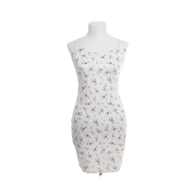 Dress (White, Multicolored) from NLY One Elastane, Polyester