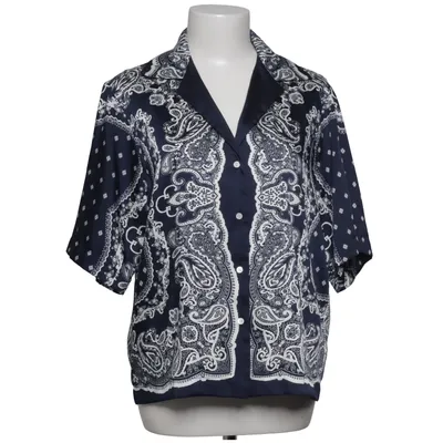 Short sleeve shirt (Blue, White) from Sandro Polyester