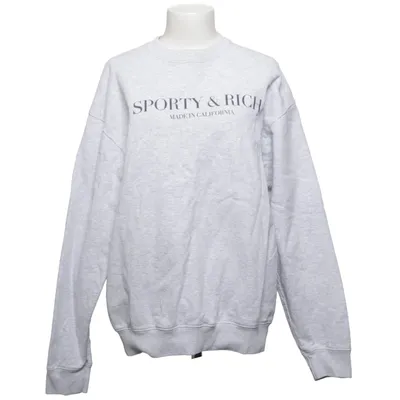 Sweatshirt (Gris) de Sporty & Rich Coton, Polyester