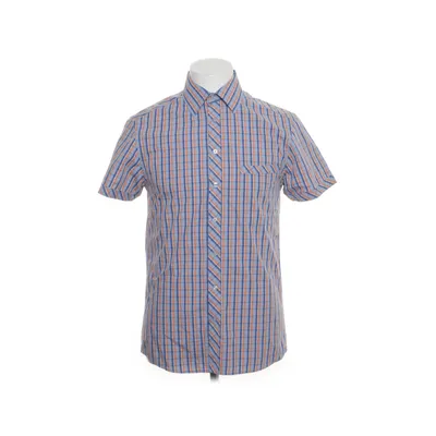 Short sleeve shirt (Blue, Multicolored) from Batistini Cotton