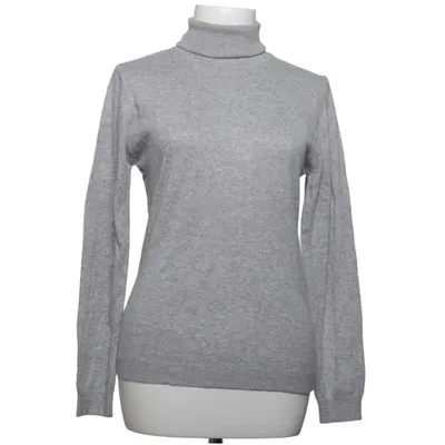 Turtleneck (Gray) from William de Faye Cashmere, Elastane, Silk, Viscose