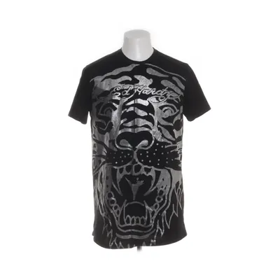 T-shirt (Svart, Silverfärgad) från Ed Hardy Bomull