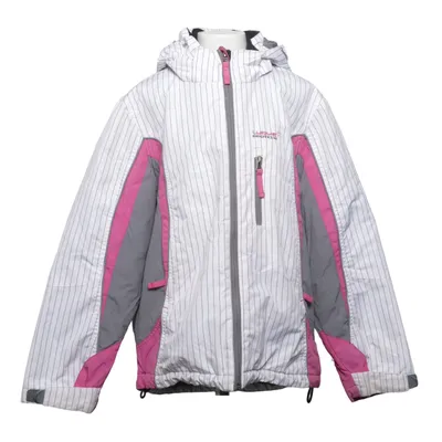 Ski jacket (White, Gray, Pink) from Wave Protech Polyamide, Polyester