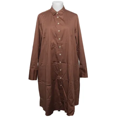 Shirt dress (Brown) from Eterna Cotton, Elastane