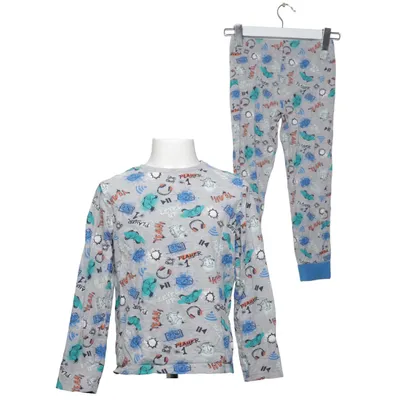 Pyjama (Grijs, Meerkleurig) van Nutmeg Katoen, Viscose