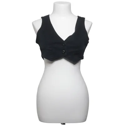 Gilet (Zwart) van Brooker Katoen, Elastaan