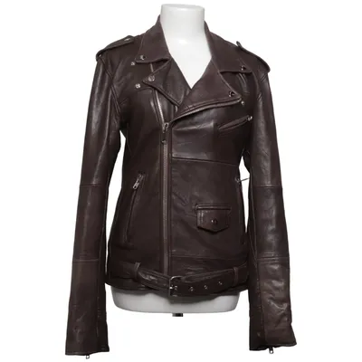 Biker jacket (Brown) from Deadwood Leather, Polyester