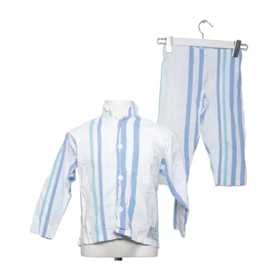 Pajamas (White, Blue) from Himla Junior Cotton