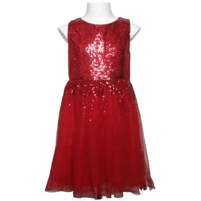Kjole (Rød) fra Lindex Kids Polyester
