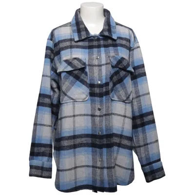 Oberhemd (Blau, Weiß, Schwarz) von Lindex Acryl, Polyamid, Polyester, Viskose, Wolle