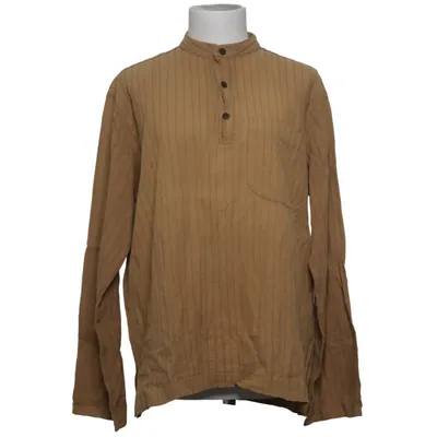 Henley T-shirt (Beige) fra Fabindia Bomuld