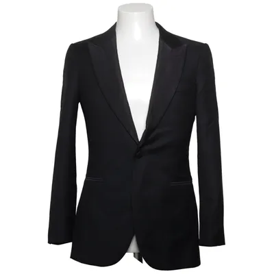 Smokingkavaj (Svart) från Suitsupply Kupro, Polyester, Silke, Viskos, Ull