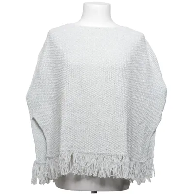 Poncho (Grau) von Fabiana Filippi Baumwolle, Polyamid