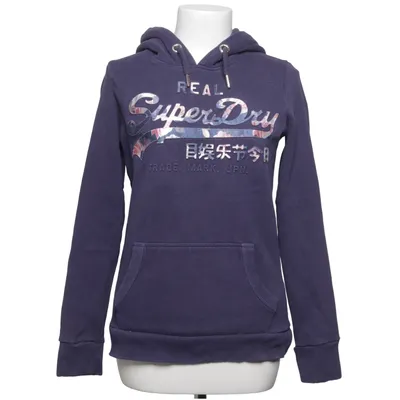 Hættetrøje (Blå) fra Superdry Bomuld, Polyester