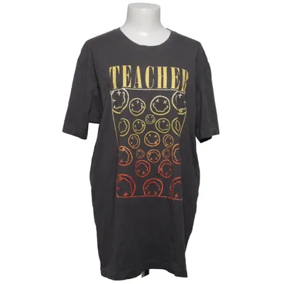T-shirt (Grå, Flerfärgad) från Next Level Apparel Bomull