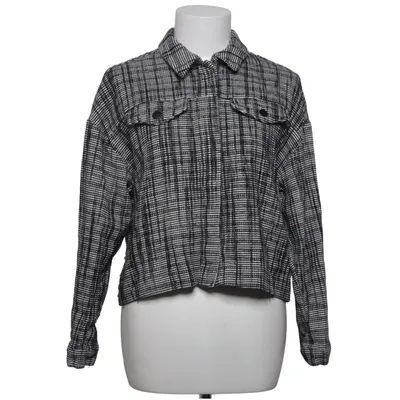 Flanellskjorta (Svart, Vit, Flerfärgad) från Visual Clothing Project Akryl, Bomull, Polyester, Viskos